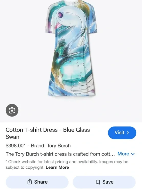 Tory Burch Abstract Print Dress ($400 value) - Picture 2 of 3